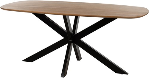 Dining table danish oval 210, Mango Smooth Natural - Akagi Table Collection